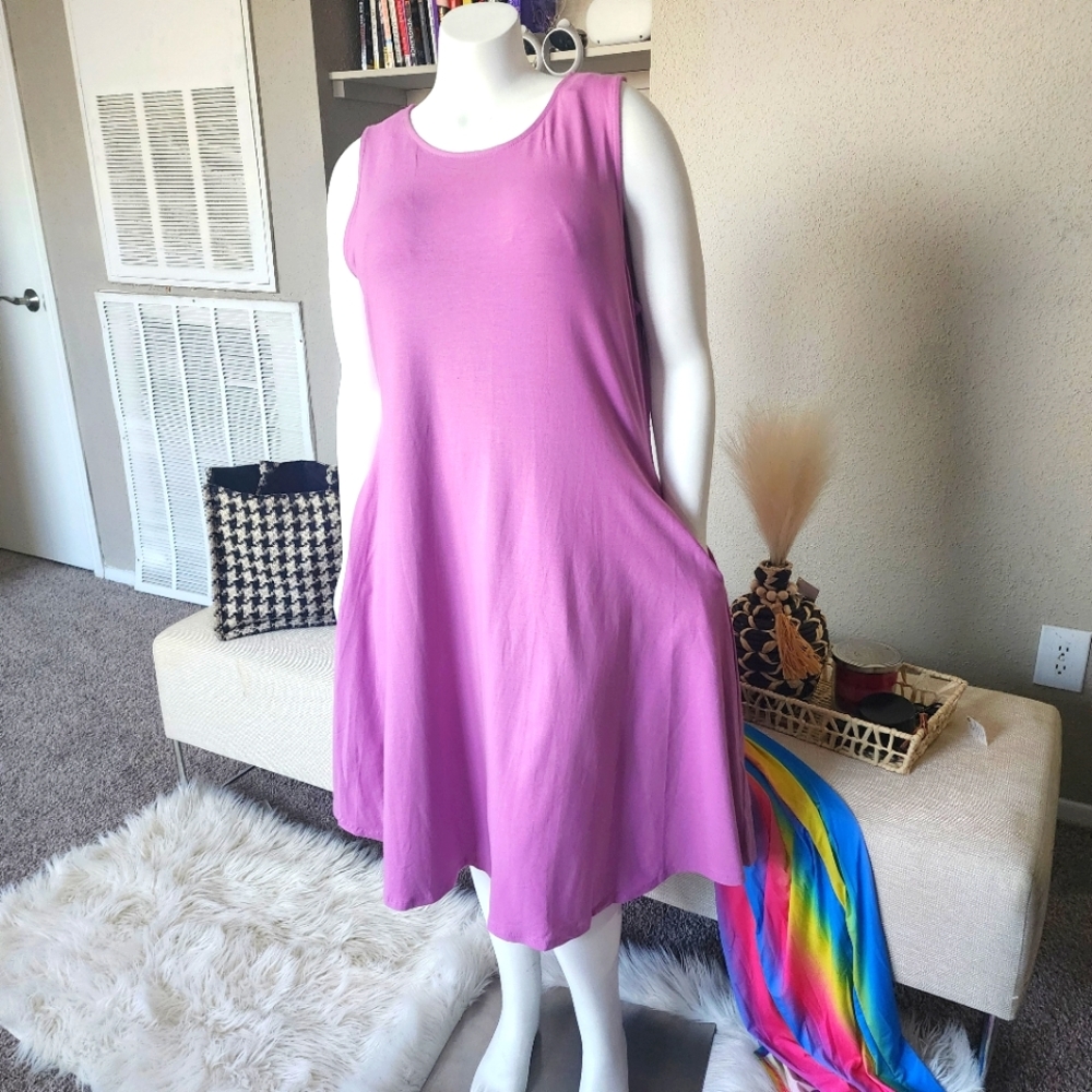 Tank top tunic dress.